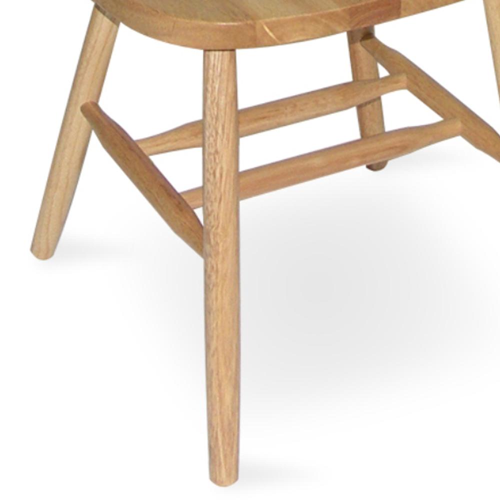 Windsor 37" High Spindleback Chair - Plain Legs. Picture 3