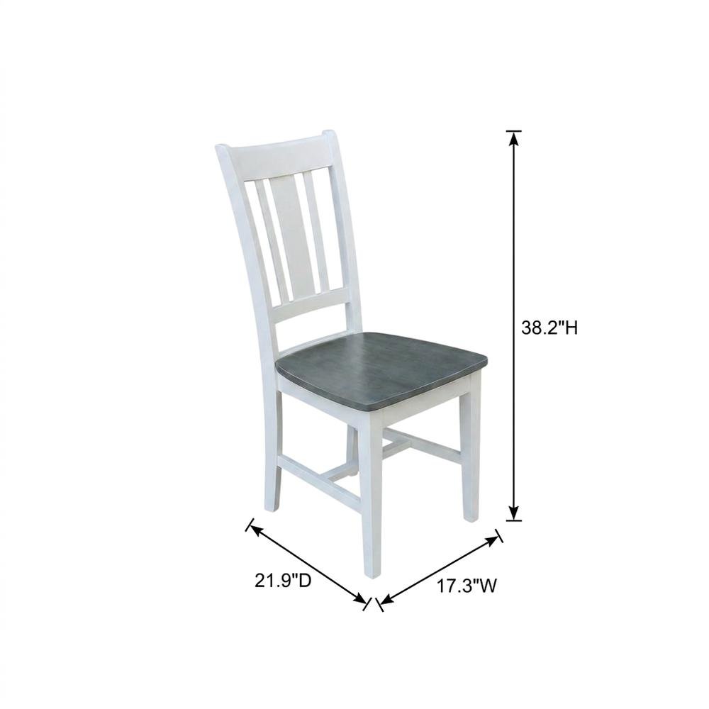 Solid Hardwood Splatback Dining Chair for Kitchen and Dining Room. Picture 5