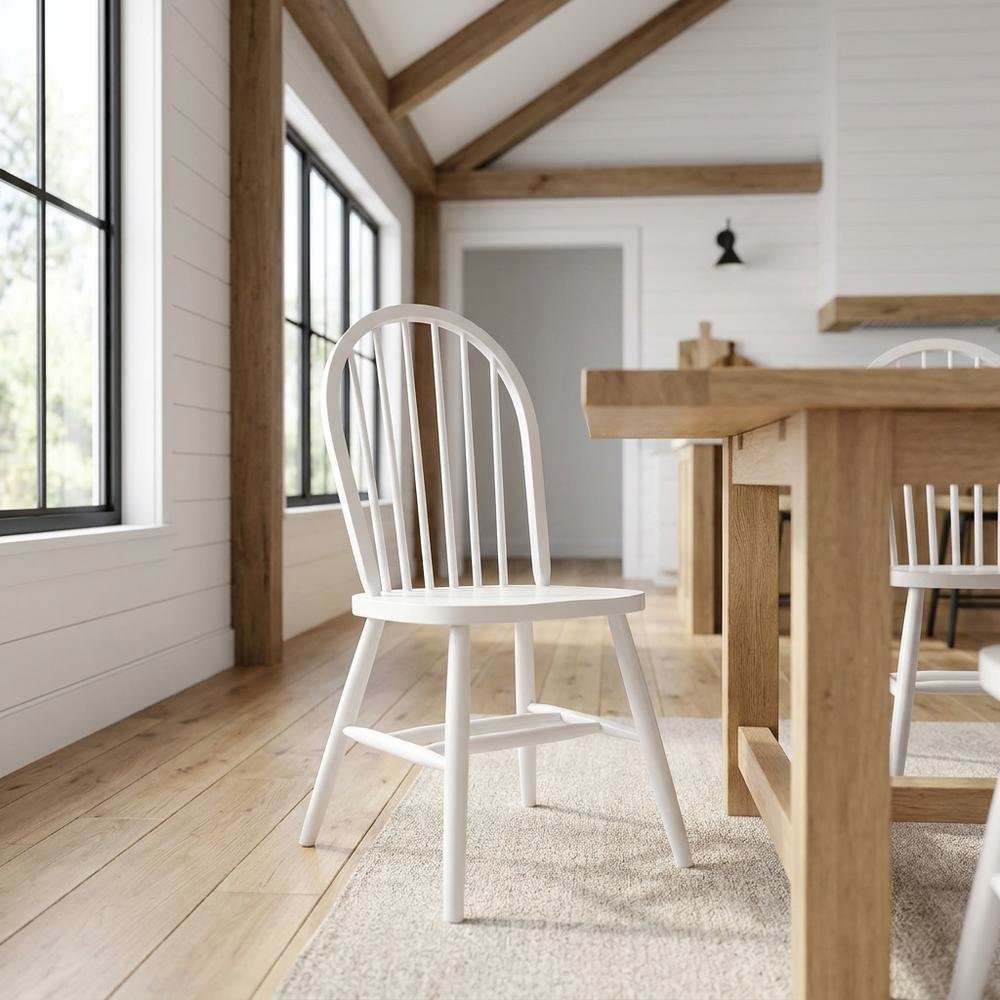 Parawood Windsor Spindle Chair with Spindleback for Dining Room. Picture 2