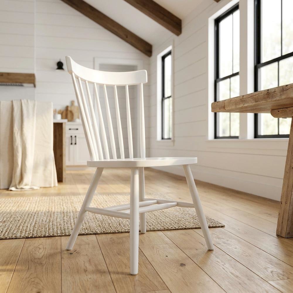 Parawood Dining Chair with Solid Wood Frame for Kitchen and Dining Room. Picture 2