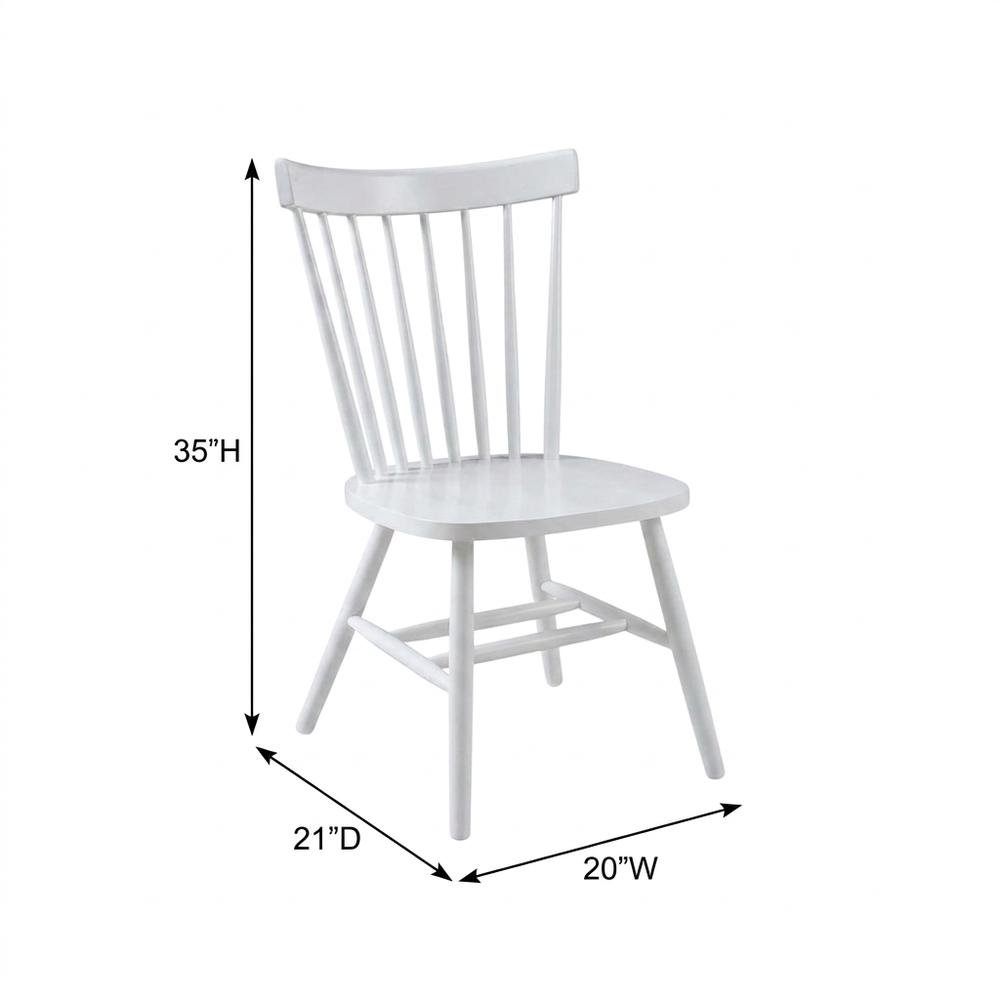Parawood Dining Chair with Solid Wood Frame for Kitchen and Dining Room. Picture 5