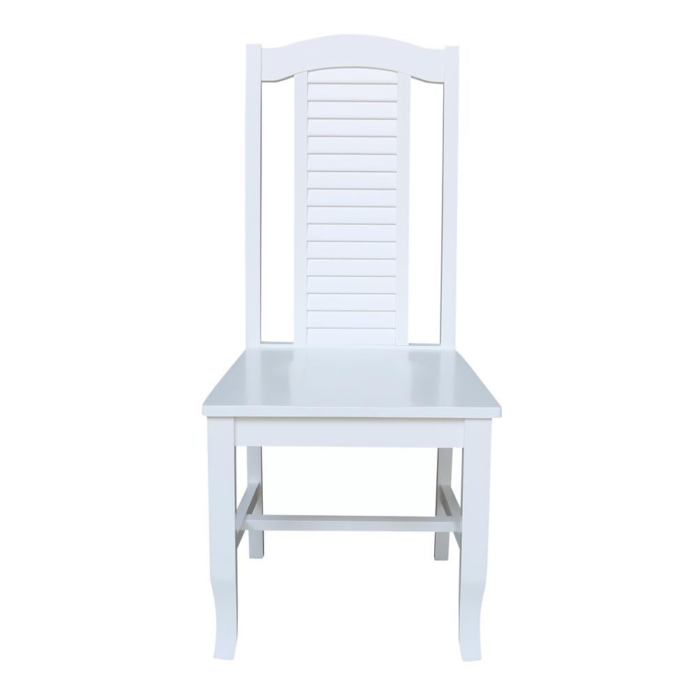 Seaside Chairs, Set of 2, White. Picture 5