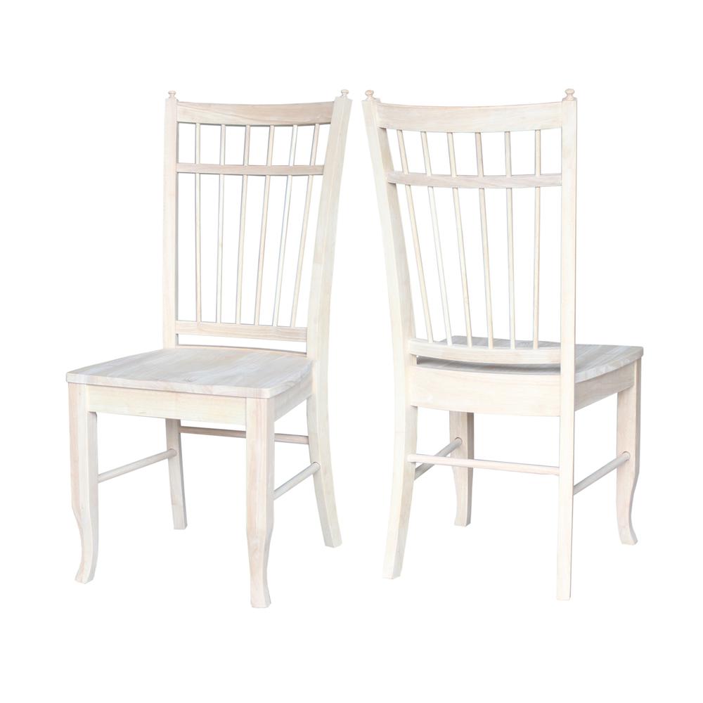Seat of Two Birdcage Chairs, Unfinished. Picture 1