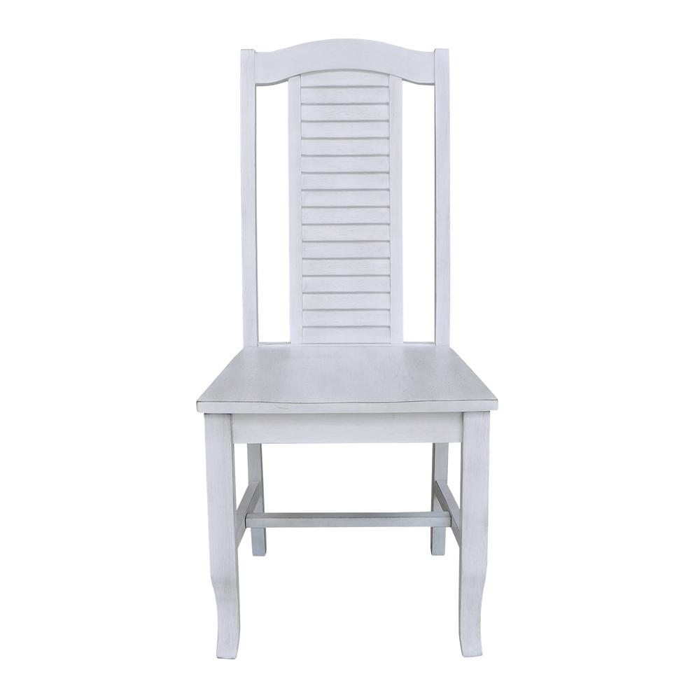 Seaside Chairs, Set of 2, Antique Chalk. Picture 4