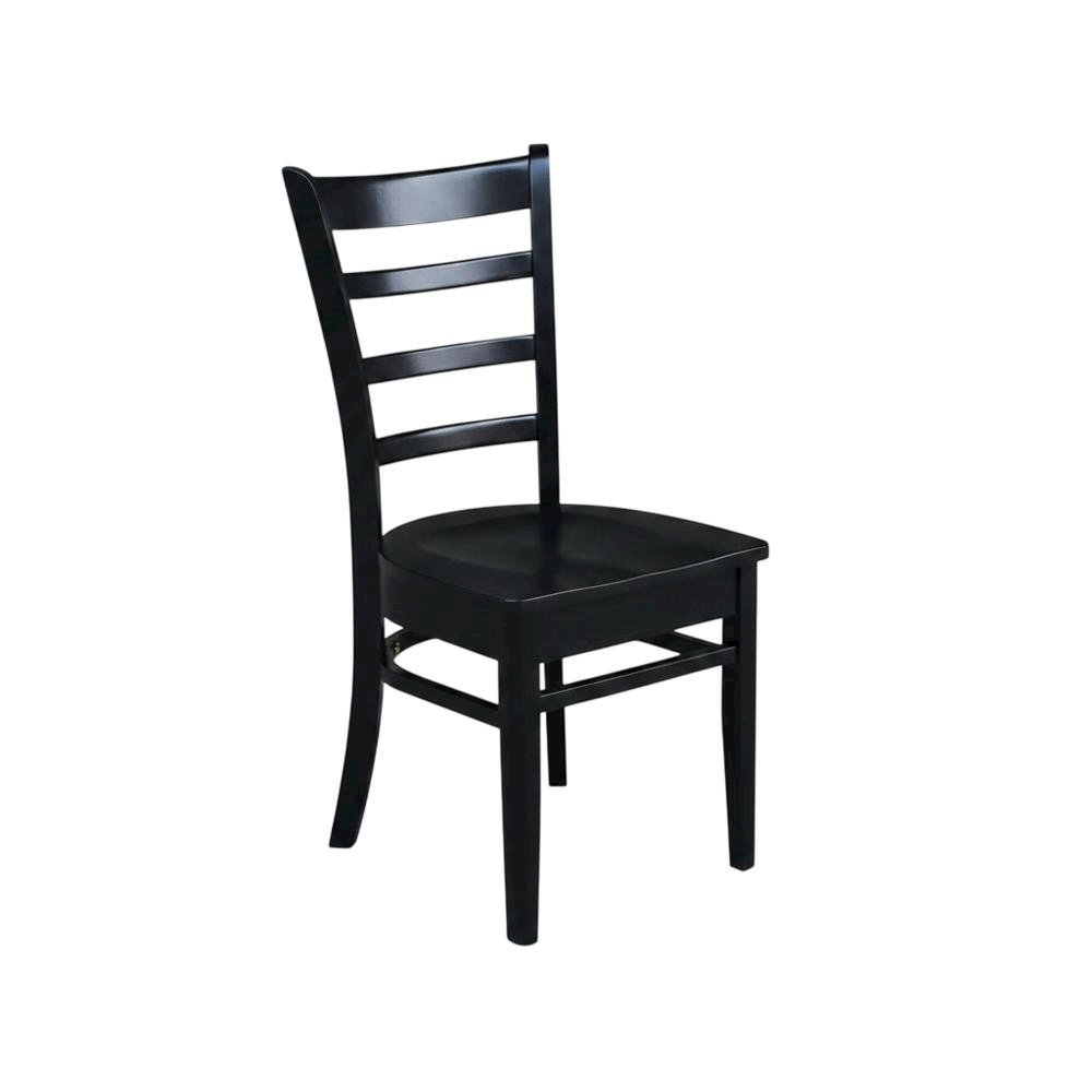 Solid Hardwood Dining and Living Room Side Chair with Classic Frame. Picture 3