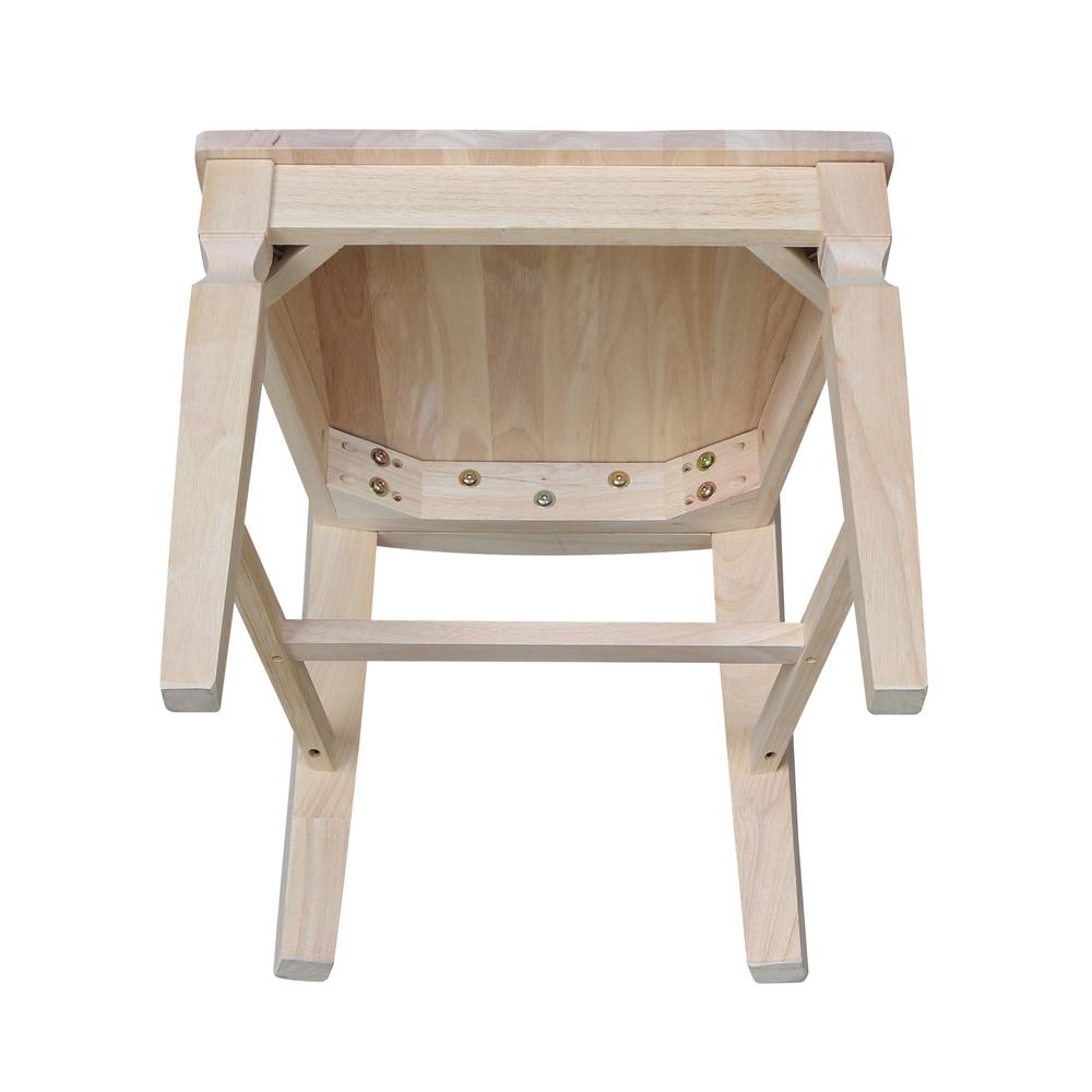 Vista Ladderback Chairs, Set of 2, Ready to finish. Picture 7