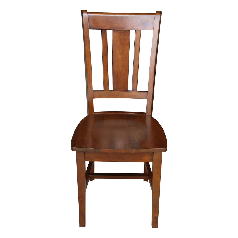 San Remo Splatback Chair, Espresso. Picture 5