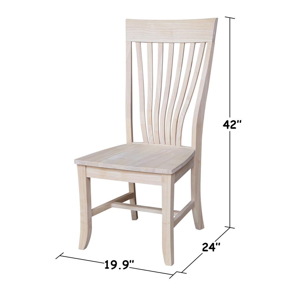 Amanda Chairs, Set of 2, Ready to finish. Picture 6