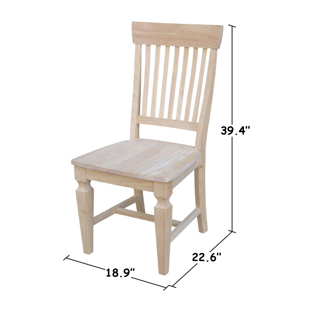 Slat Back Chair- 72419. Picture 6
