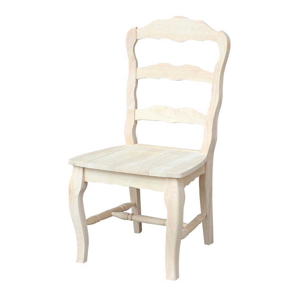 Set of Two Versailles Side Chairs, Unfinished. Picture 8