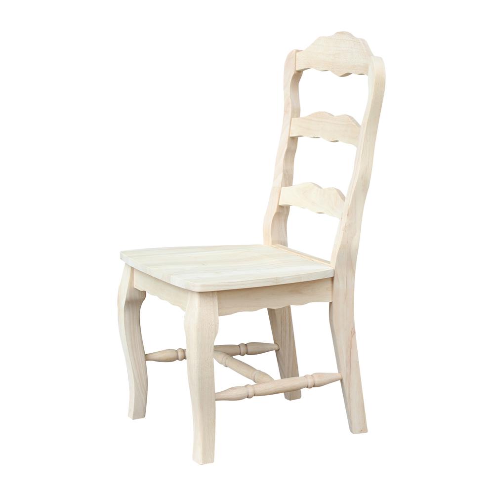 Set of Two Versailles Side Chairs, Unfinished. Picture 5