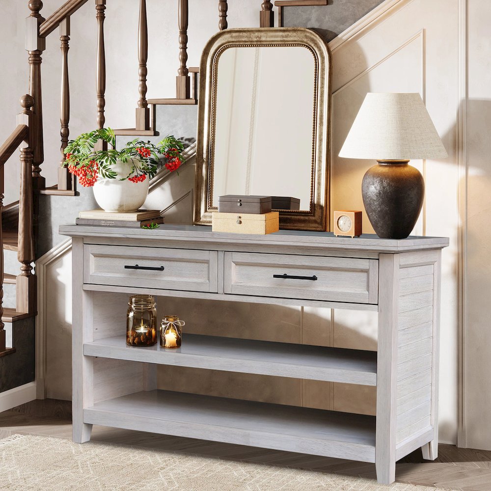 Sanibel Solid Wood Sofa Table. Picture 9