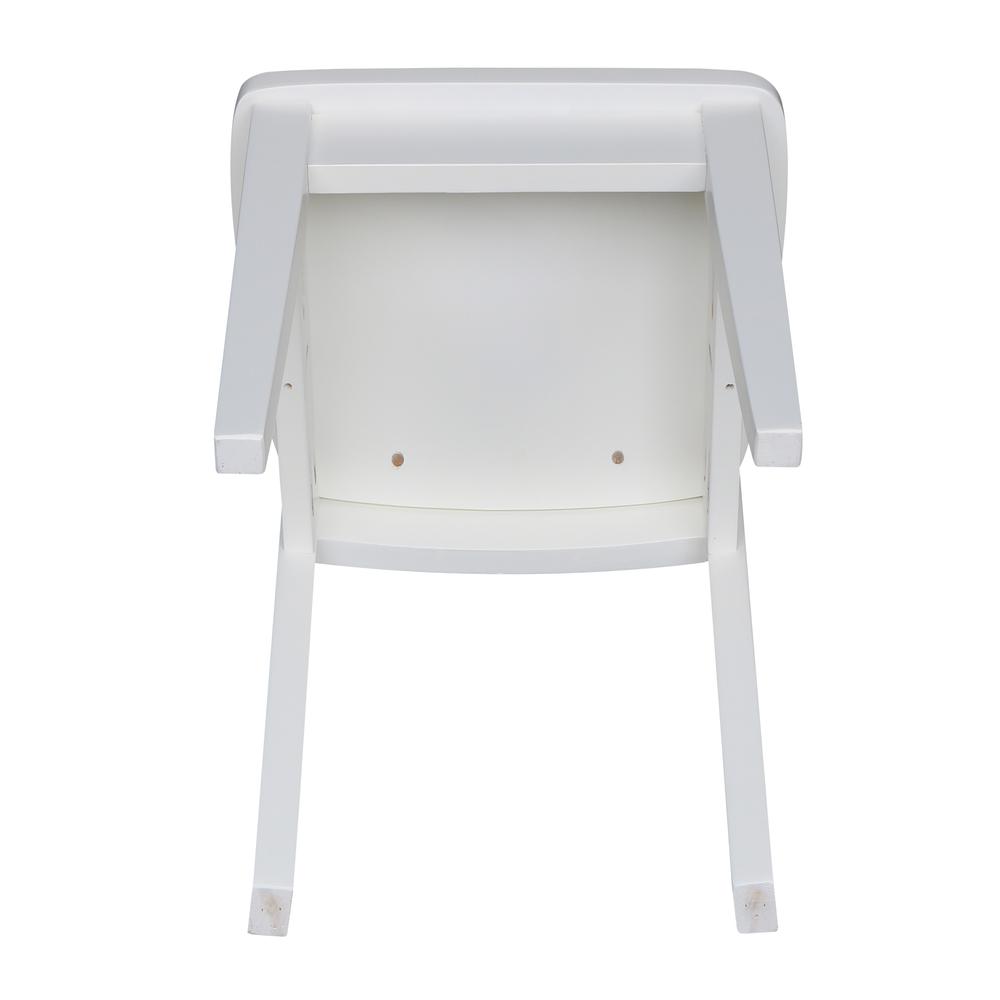 Set of Two San Remo Juvenile Chairs, White. Picture 8