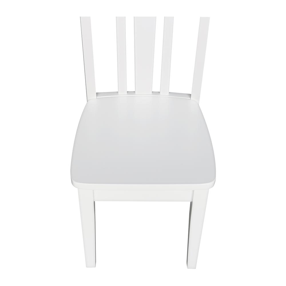 Set of Two San Remo Juvenile Chairs, White. Picture 9