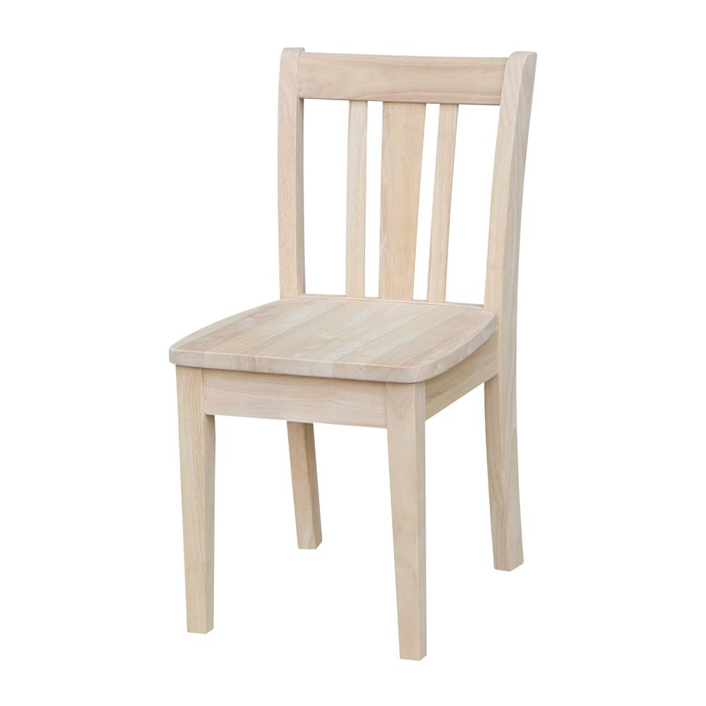Set of Two San Remo Juvenile Chairs, Unfinished. Picture 8