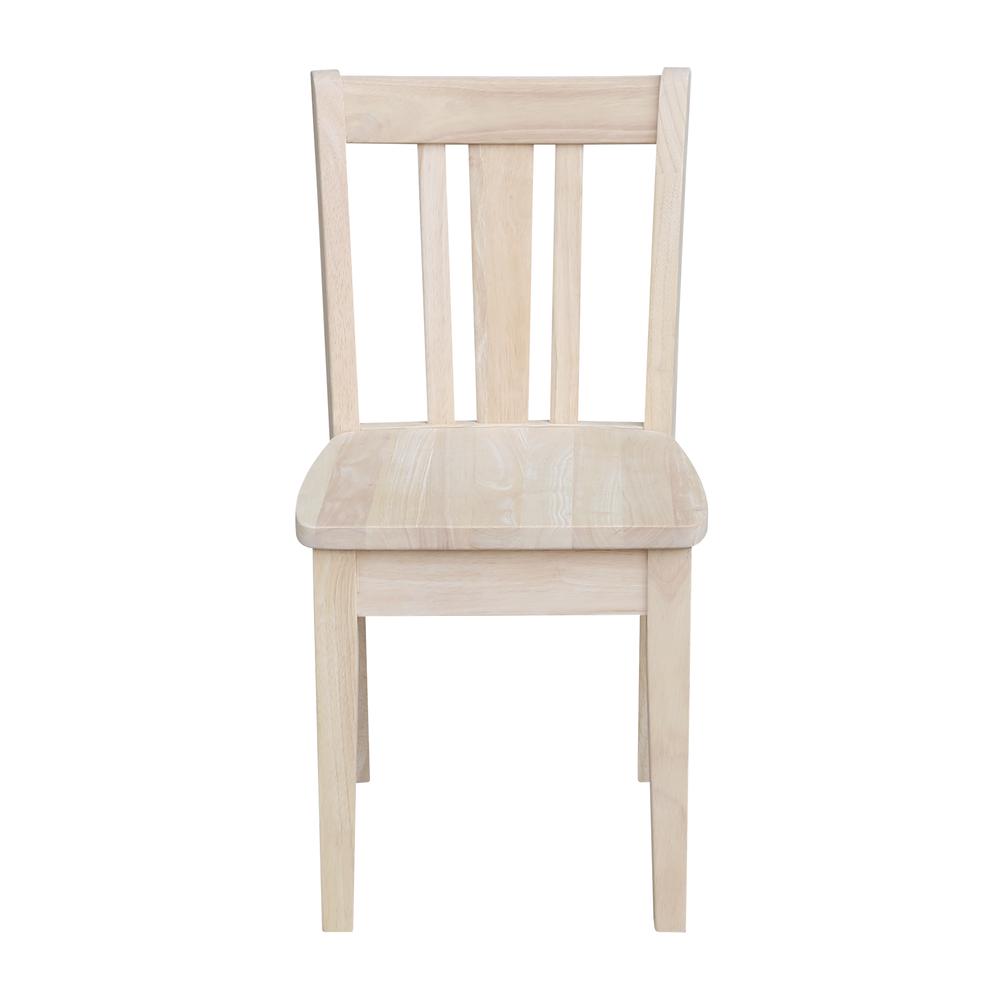 Set of Two San Remo Juvenile Chairs, Unfinished. Picture 3