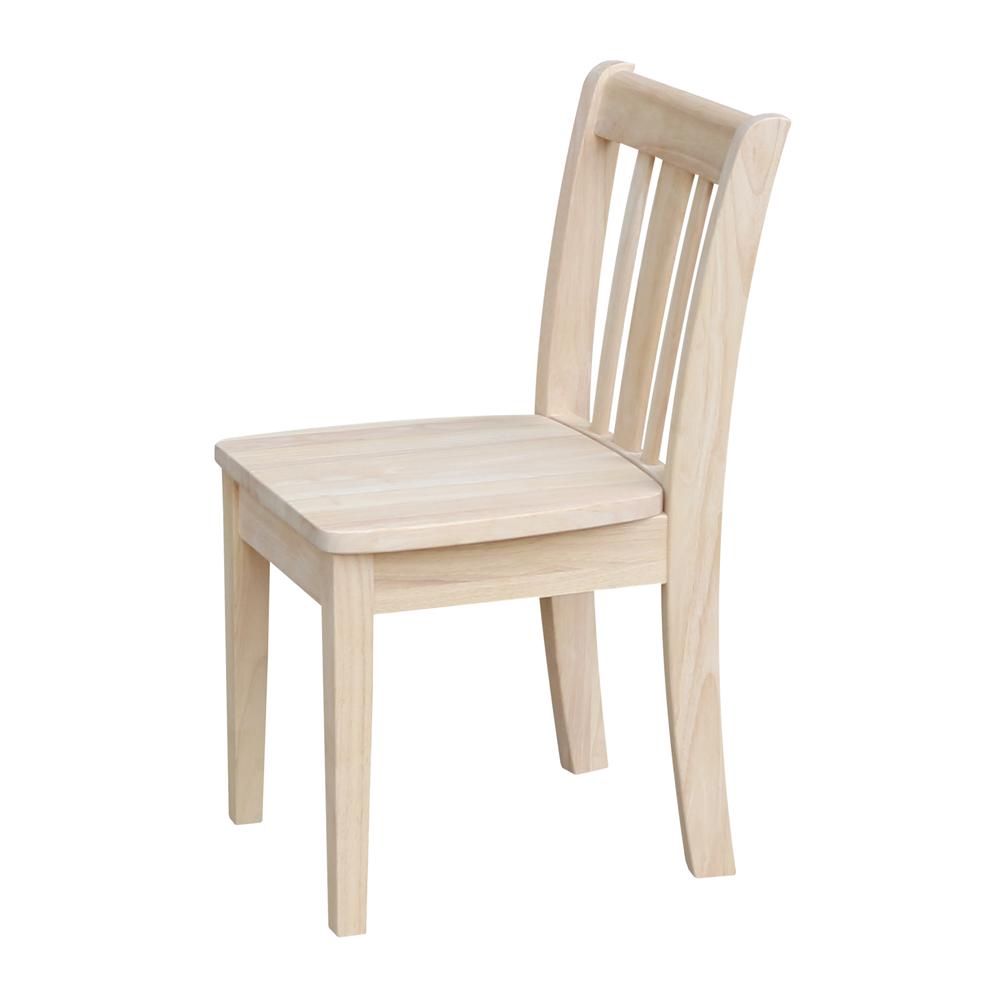Set of Two San Remo Juvenile Chairs, Unfinished. Picture 4