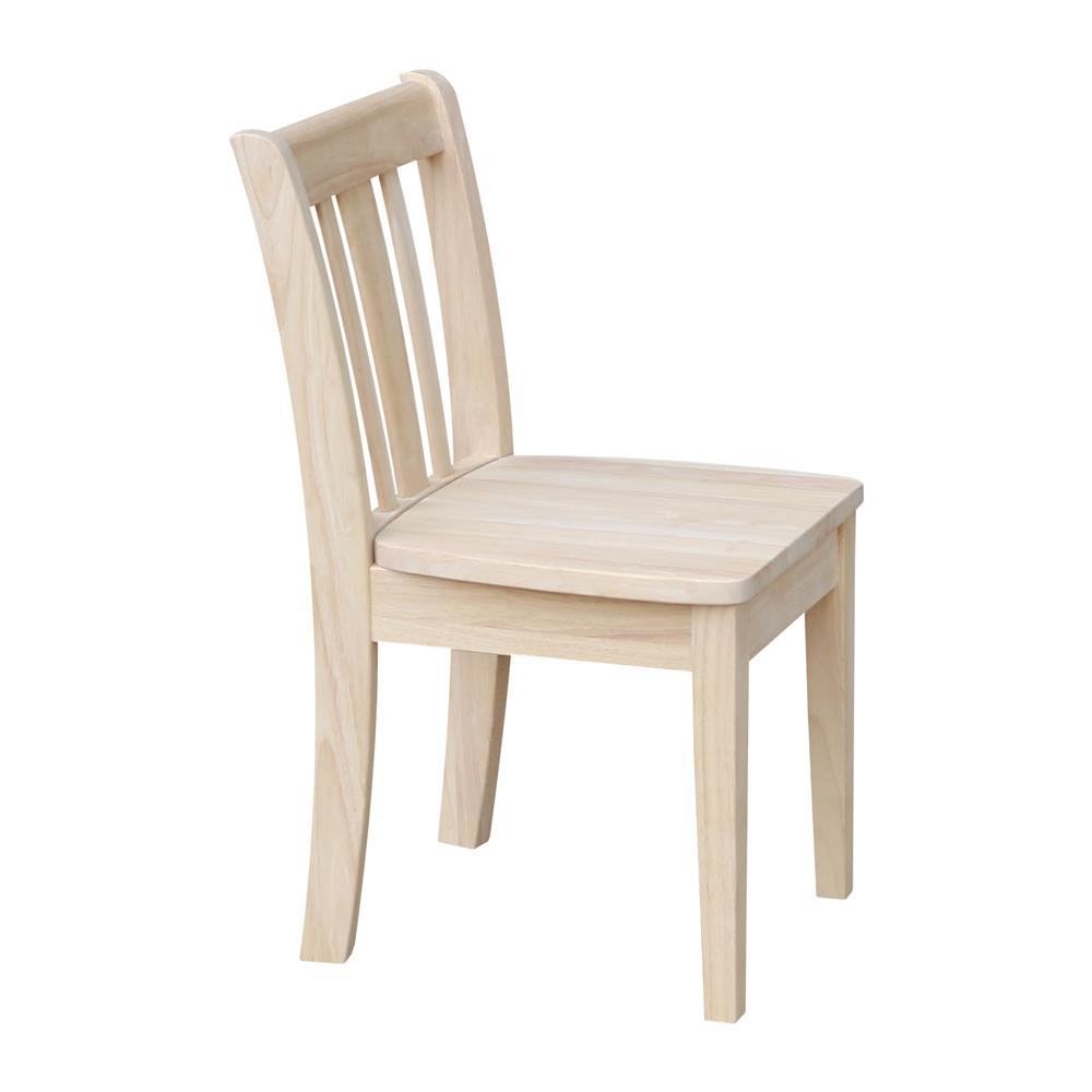 Set of Two San Remo Juvenile Chairs, Unfinished. Picture 5