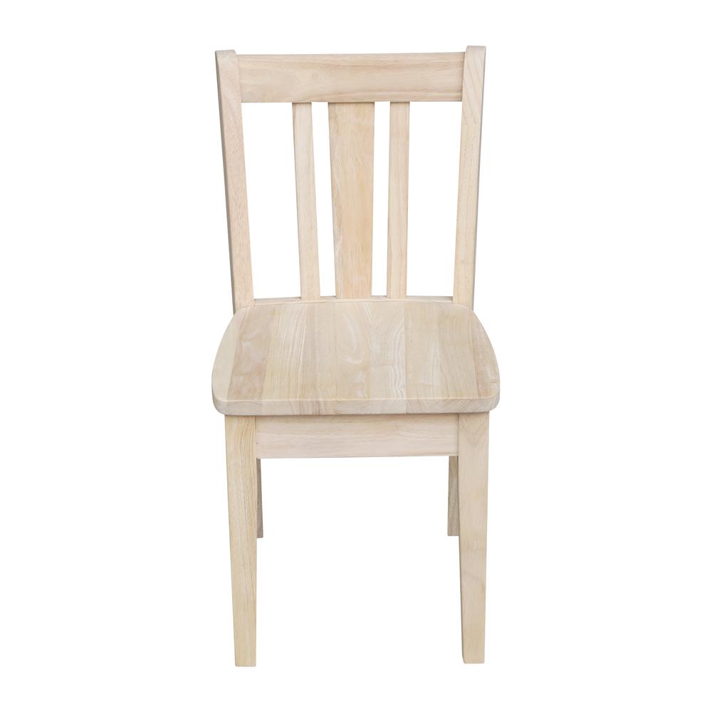 Set of Two San Remo Juvenile Chairs, Unfinished. Picture 7