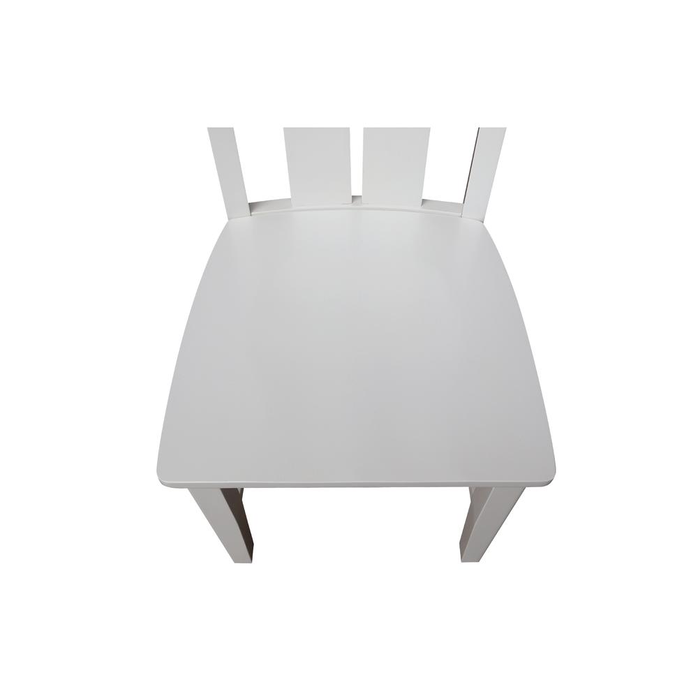 Ava Dining Chairs - Set of 2 in White. Picture 9