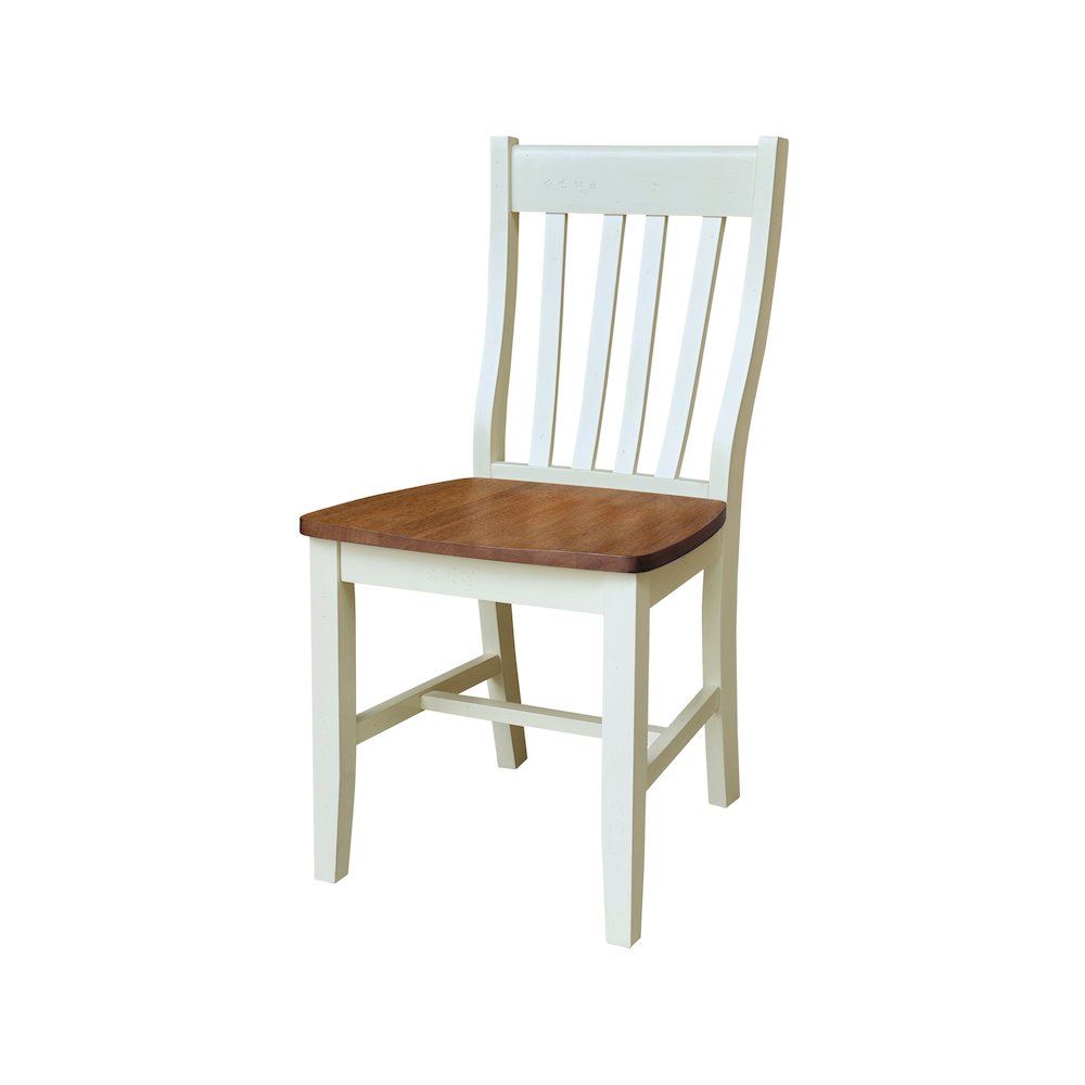36" Round Extension Dining Table With 2 Cafe Dining Chairs. Picture 3