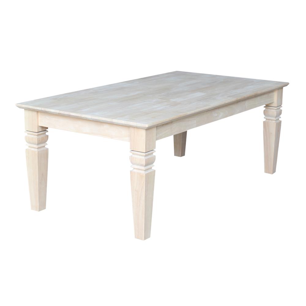 Java Coffee Table, Unfinished. Picture 8