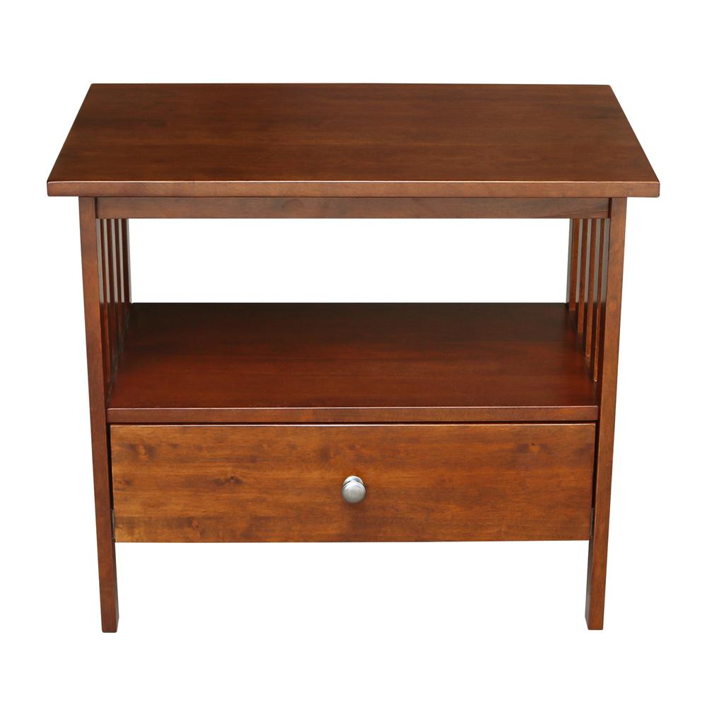 Mission Entertainment / TV Stand - 28", Espresso. Picture 6