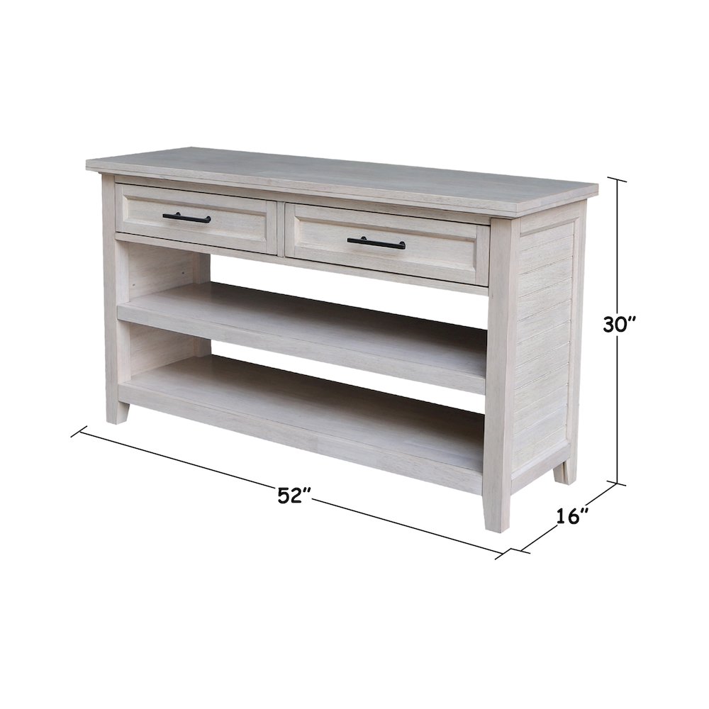 Sanibel Solid Wood Sofa Table. Picture 10