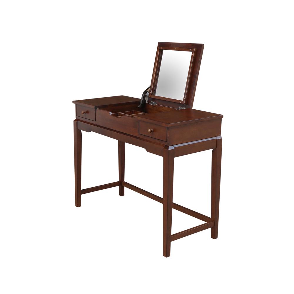 Vanity Table, Espresso. Picture 10