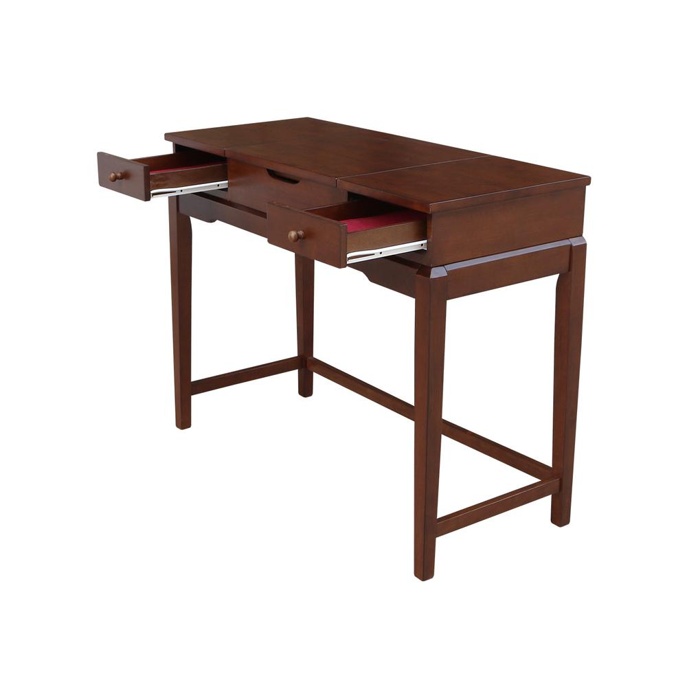 Vanity Table, Espresso. Picture 8