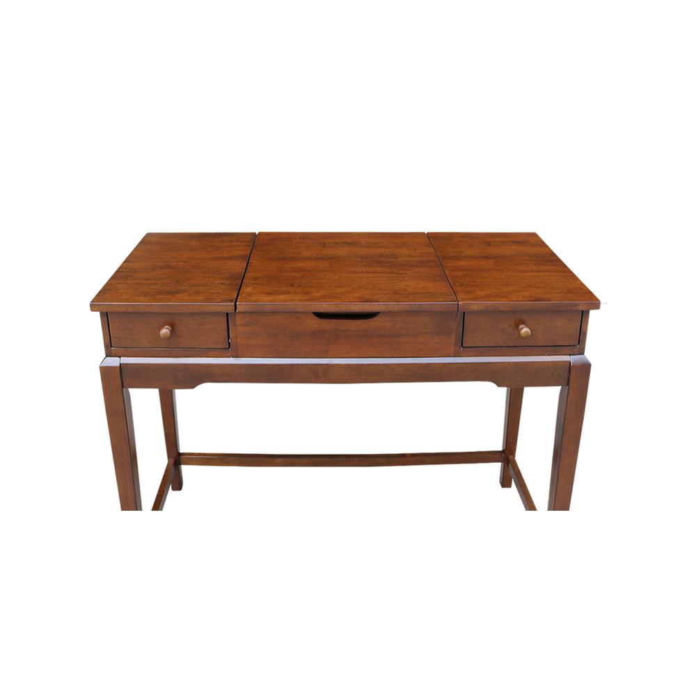 Vanity Table, Espresso. Picture 12
