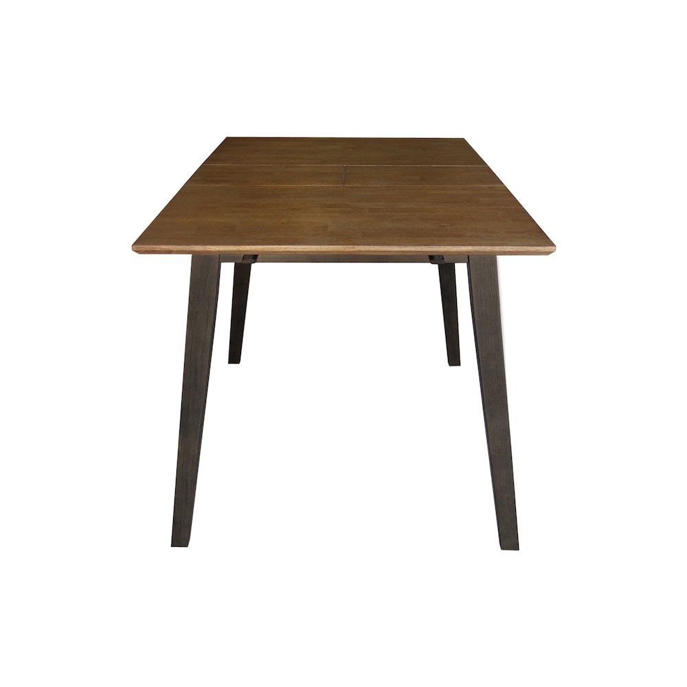 60" Butterfly Extension Dining Table, Modern Industrial Dining Table. Picture 8
