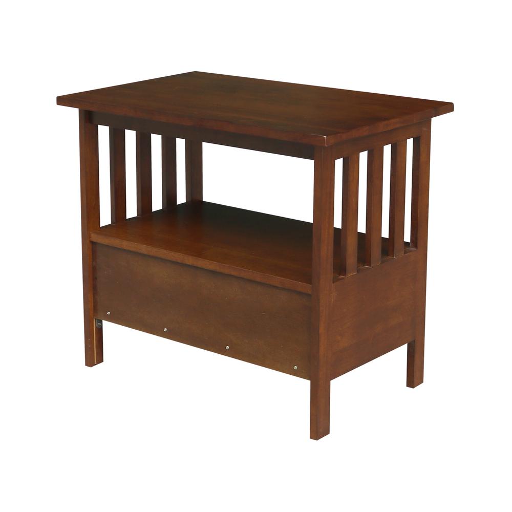 Mission Entertainment / TV Stand - 28", Espresso. Picture 10