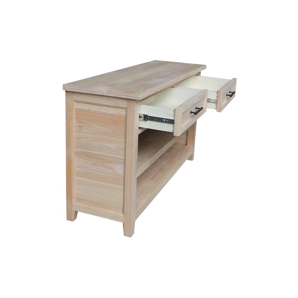 Sanibel Solid Wood Sofa Table. Picture 5