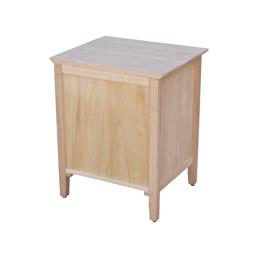 Nightstand With 1 Drawer. Picture 3