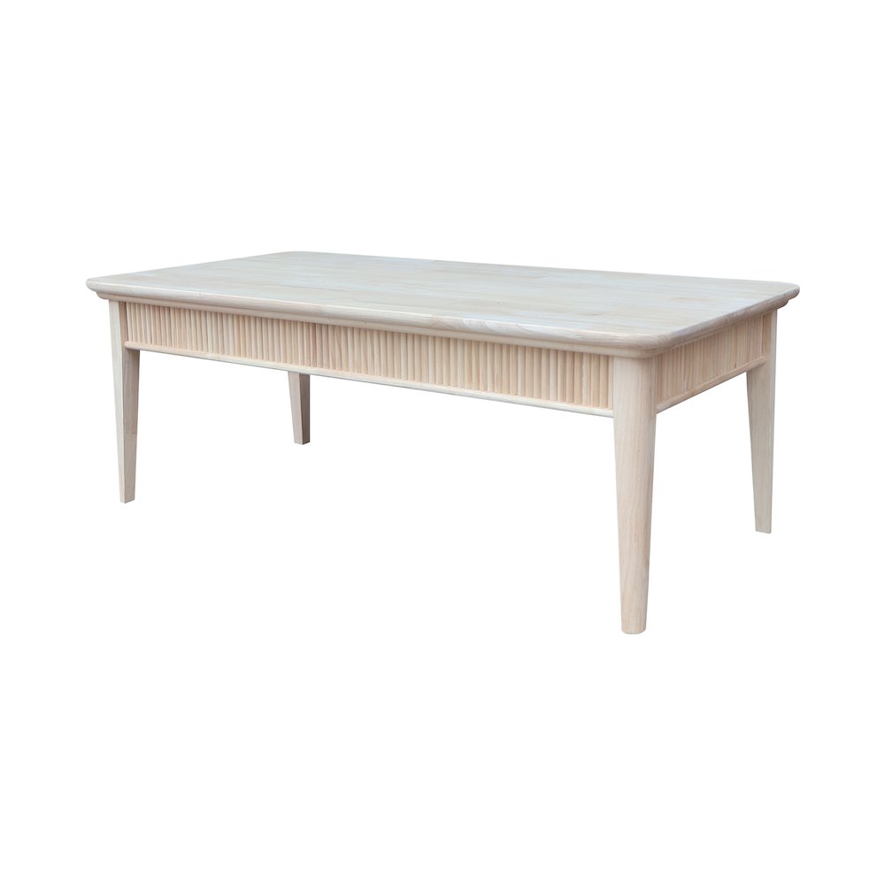 Haven Solid Wood Coffee Table. Picture 1