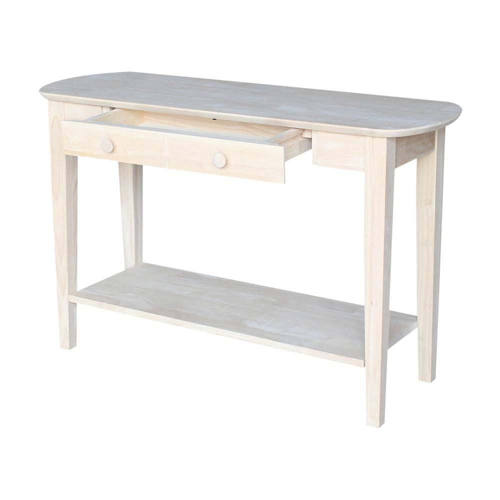 Philips Oval Sofa Table , Unfinished. Picture 7