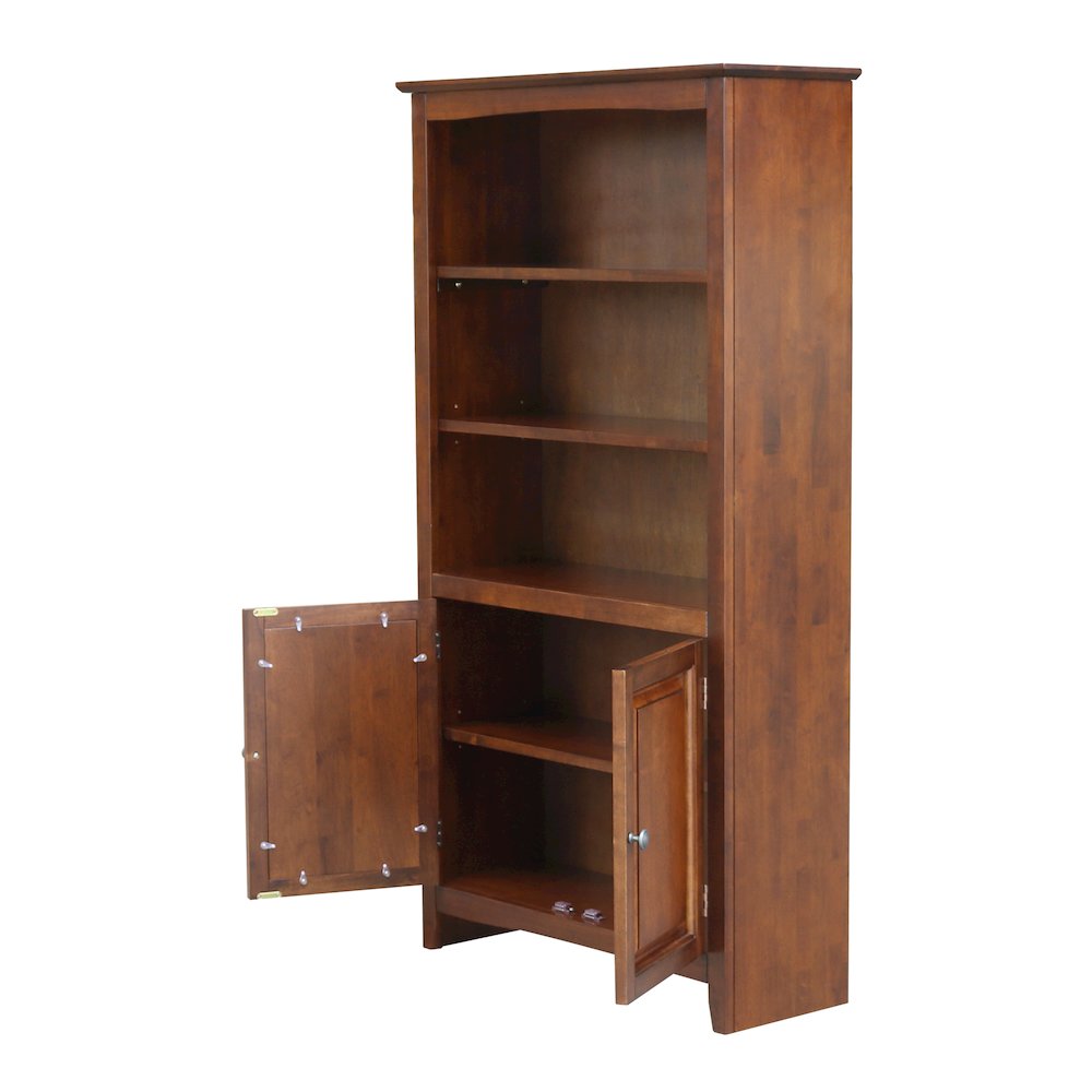 Solid Wood Shaker Bookcase - 60"H. Picture 3