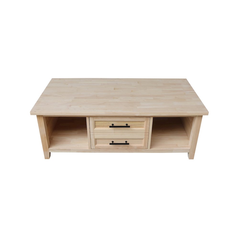 Sanibel Solid Wood Coffee Table. Picture 7