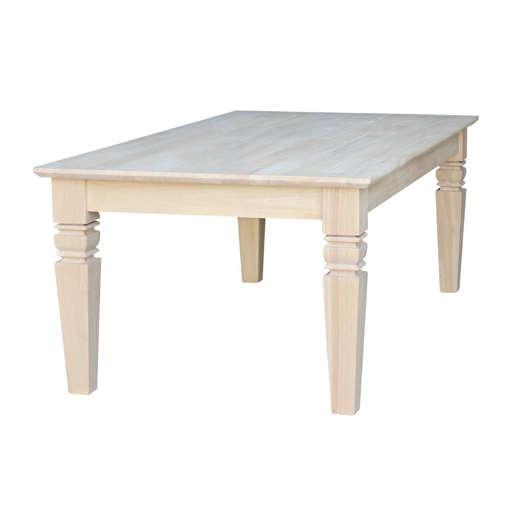 Java Coffee Table, Unfinished. Picture 4