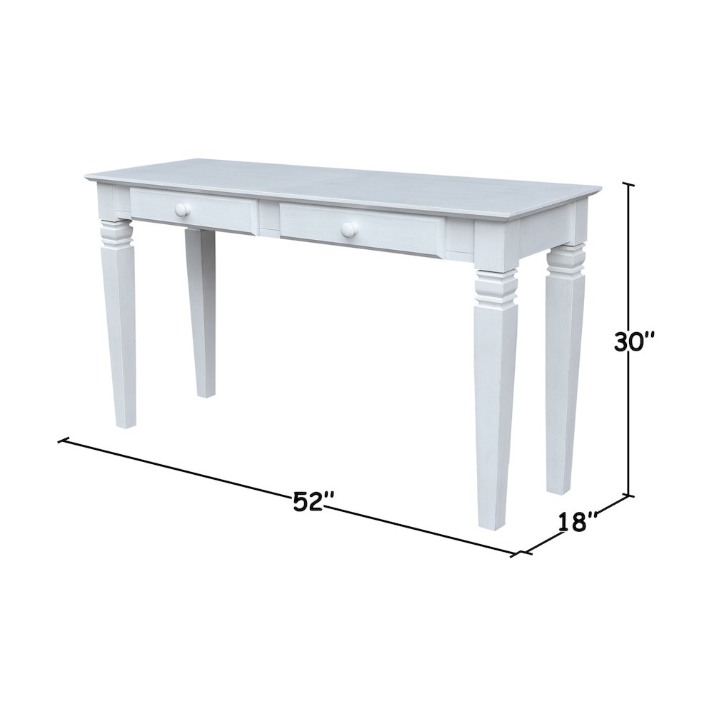 Java Console Table with 2 Drawers. Picture 7