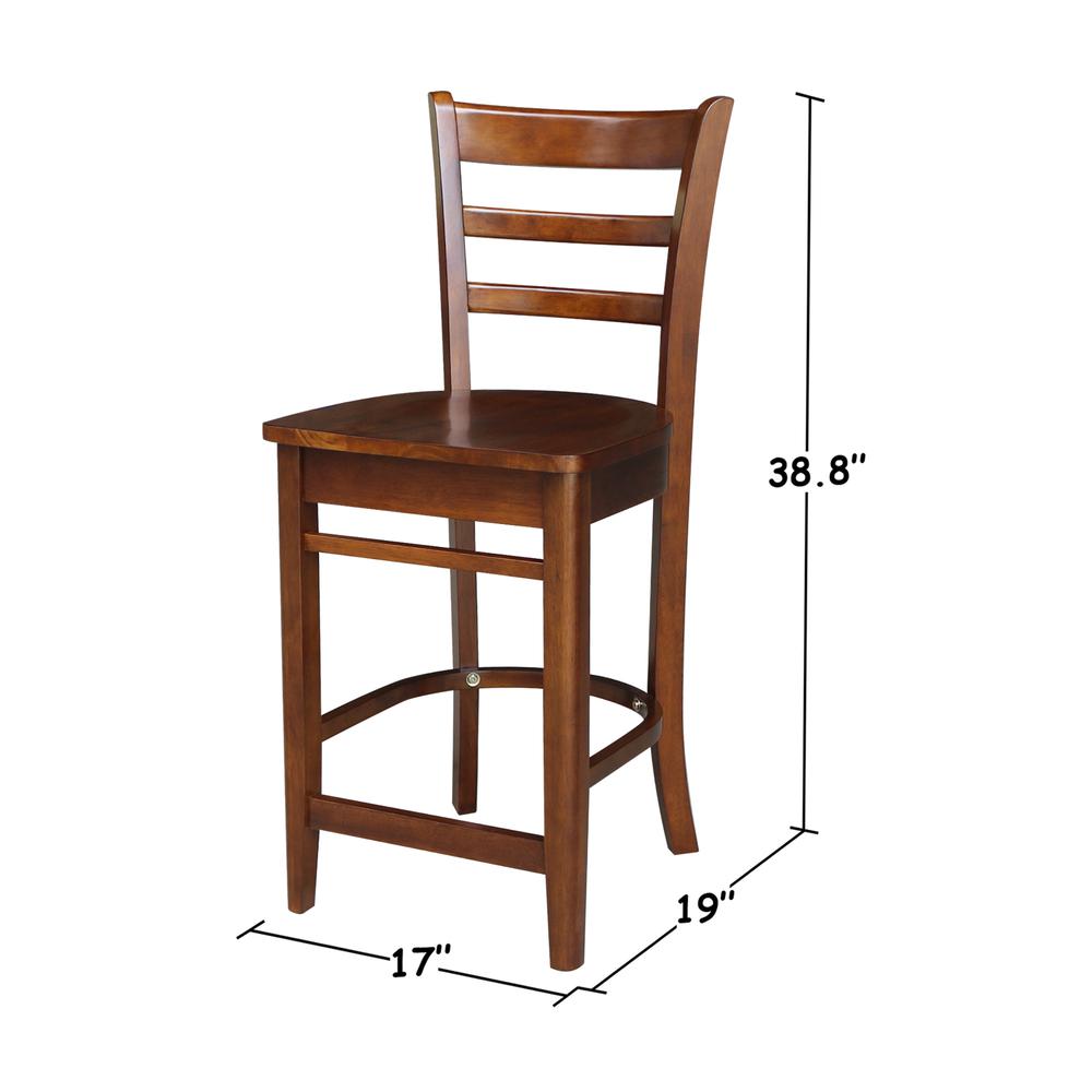Emily Counterheight Stool - 24" SH-. Picture 10