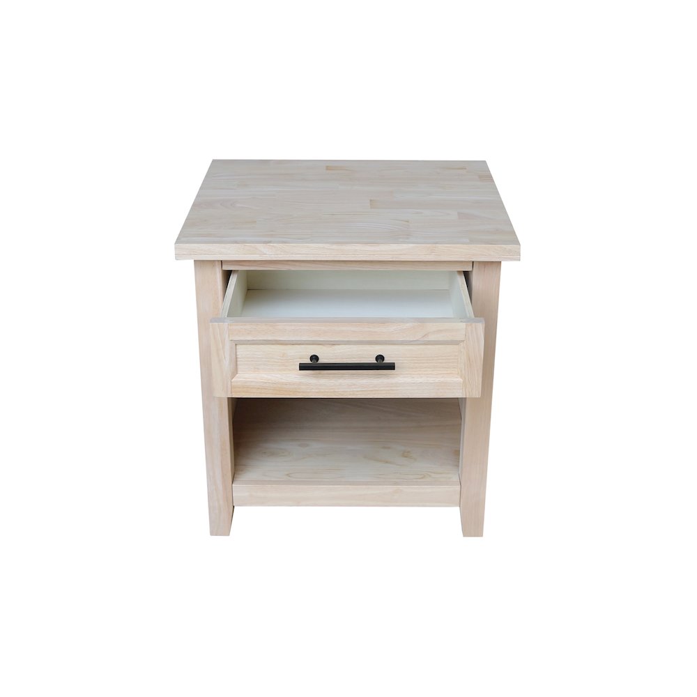 Sanibel Solid Wood End Table. Picture 7