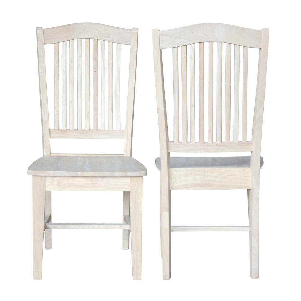 Set of Two Stafford Chairs, Unfinished. Picture 2