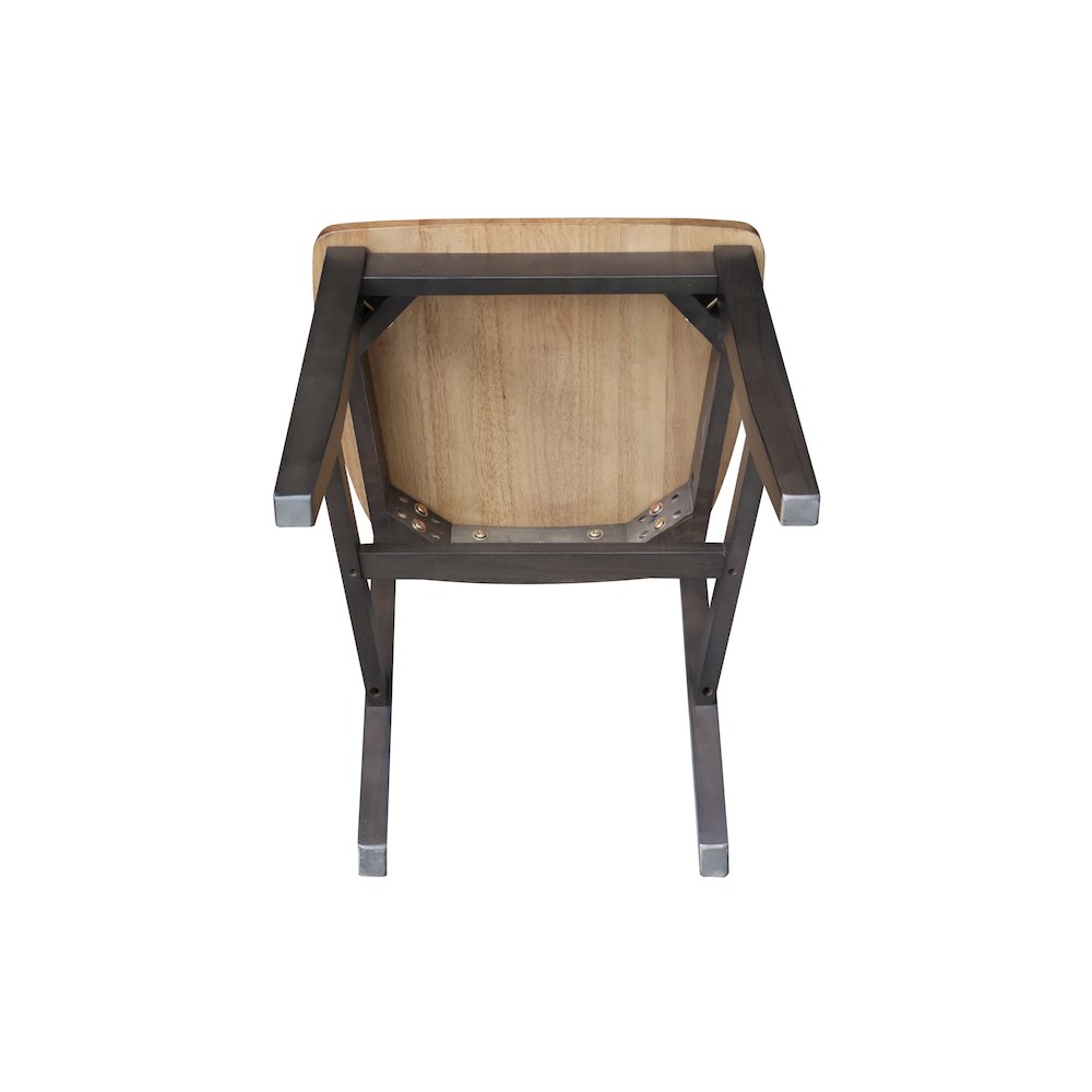 Set of Two Cafe Dining Chairs. Picture 7
