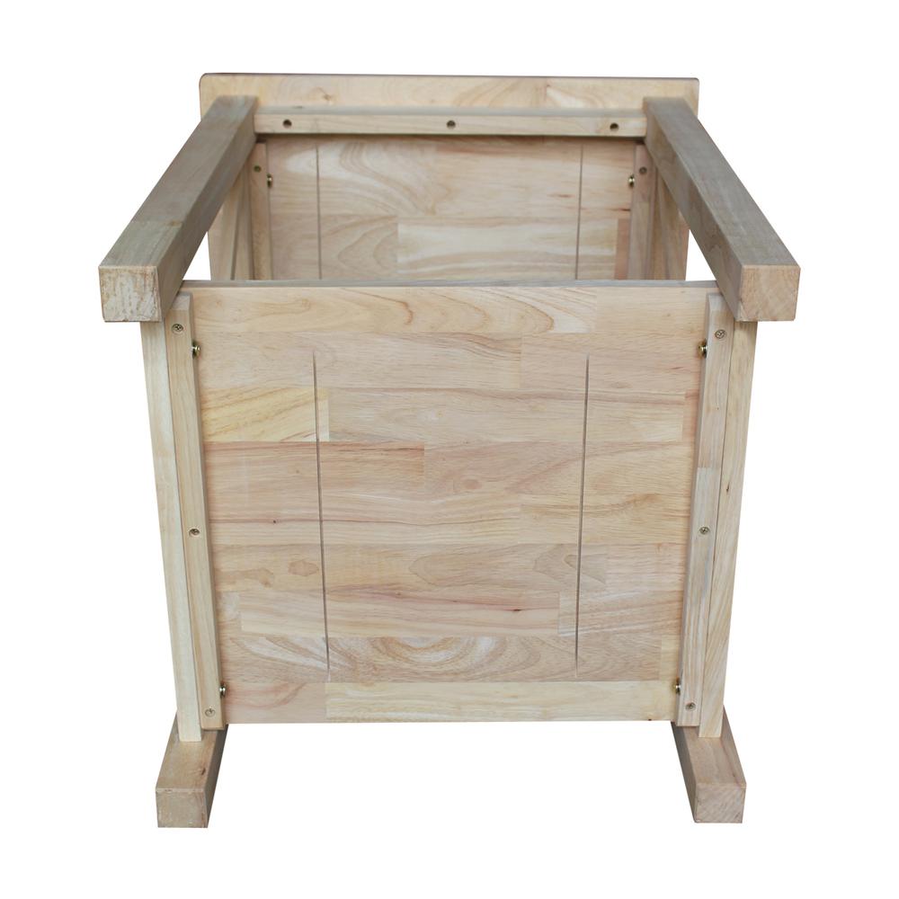 Hampton End Table, Unfinished. Picture 4