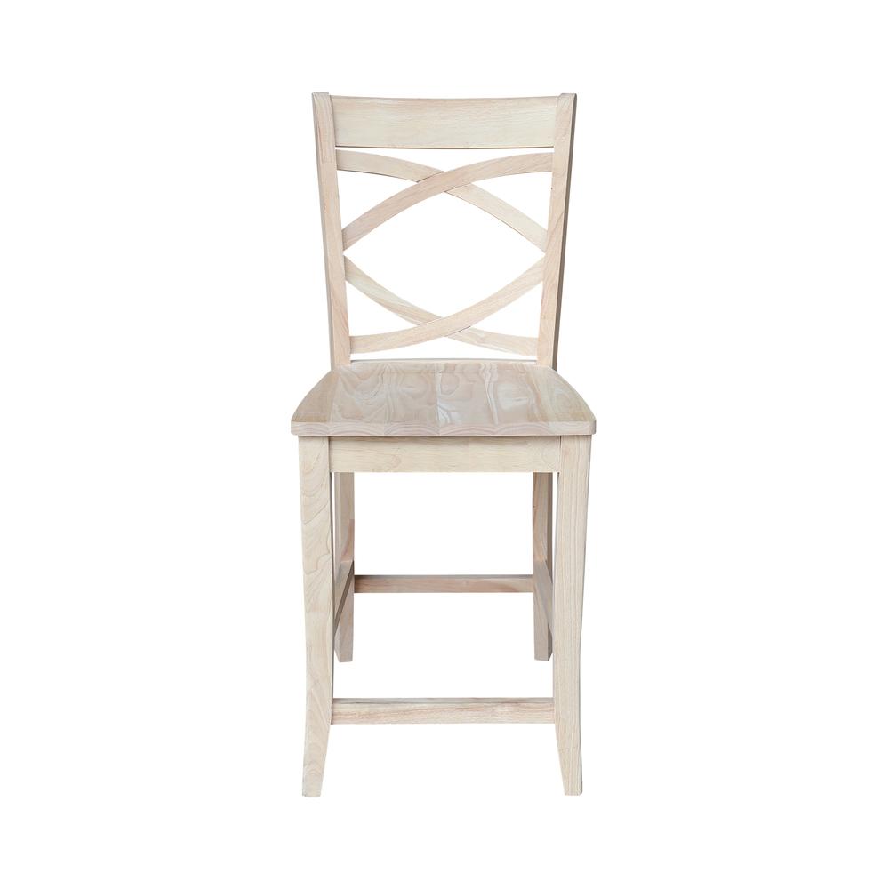 Milano Counterheight Stool - 24" Seat Height. Picture 3