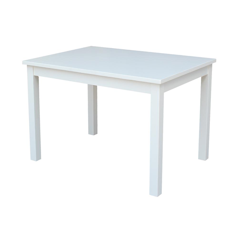 Mission Juvenile Table , White. Picture 5