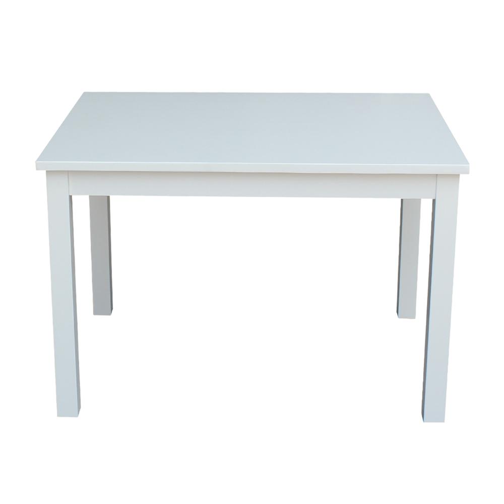 Mission Juvenile Table , White. Picture 1
