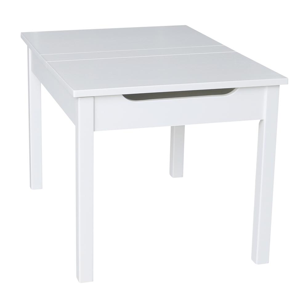 Mission Juvenile Table , White. Picture 13